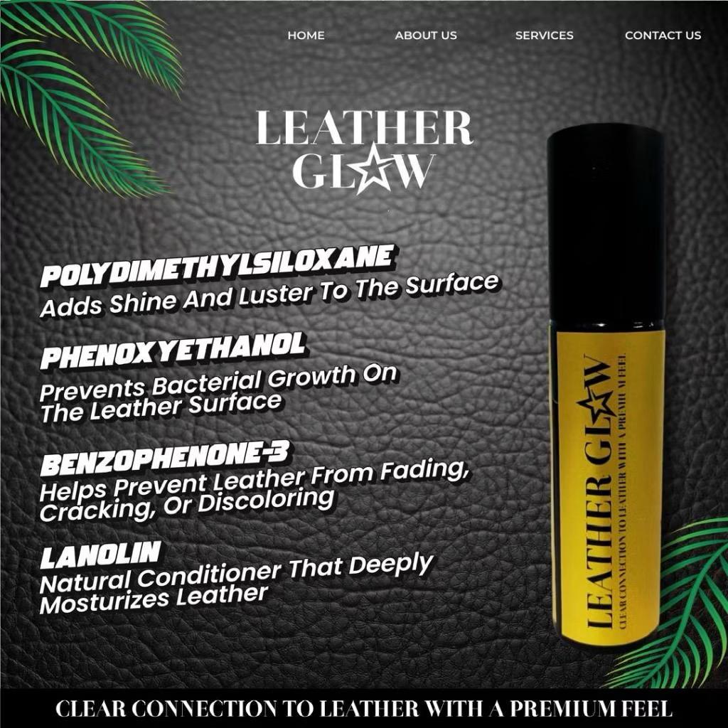 LEATHER GLOW: Luxury Italian Leather Revival Spray